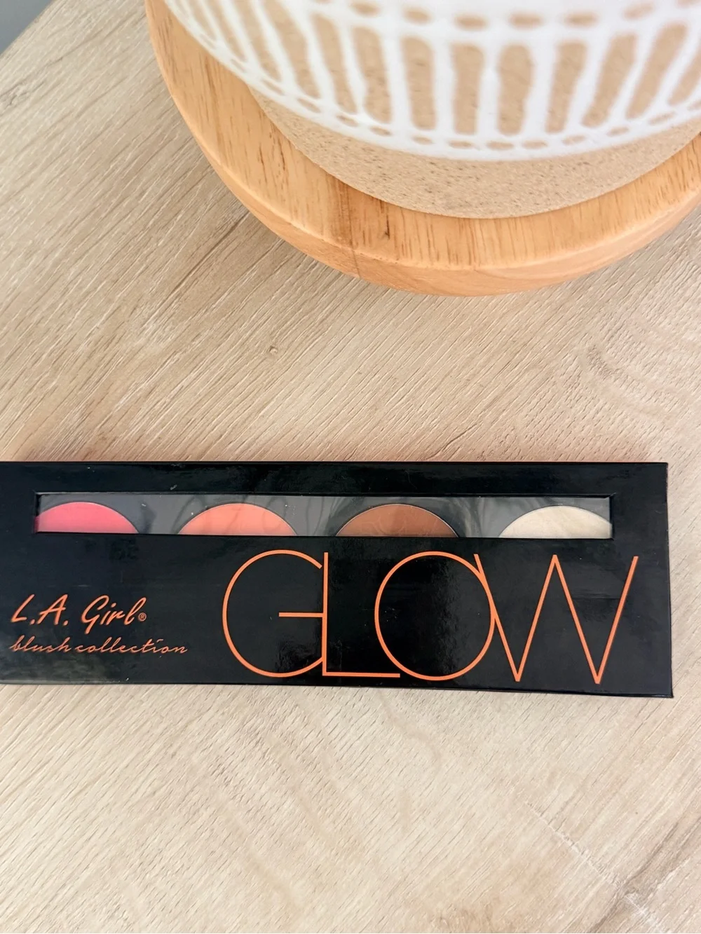 L.A. Girl Four-Shade Women’s Cheek & Face Palette — Pink, Coral, Brown, Cream